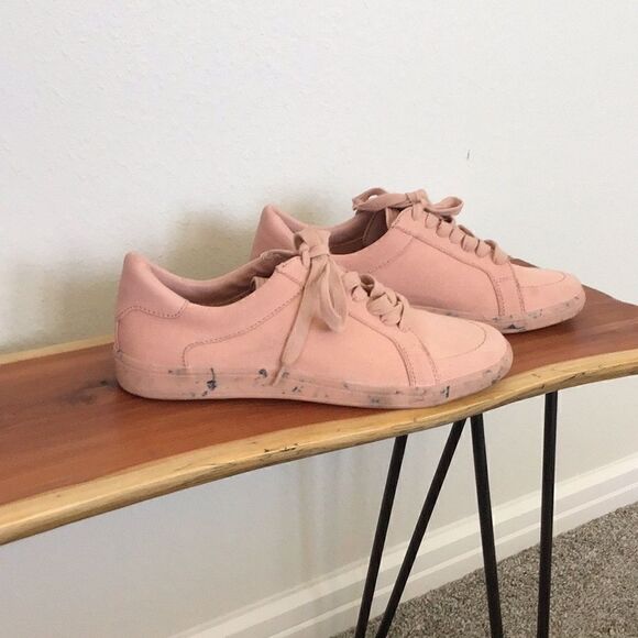 Treasure & Bond Monroe Canvas Sneaker in Coral Size 7.5 - Picture 7 of 10